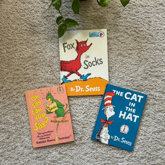 Dr Seuss Children's Book Bundle 4 Hardcover - Picture 1 of 3